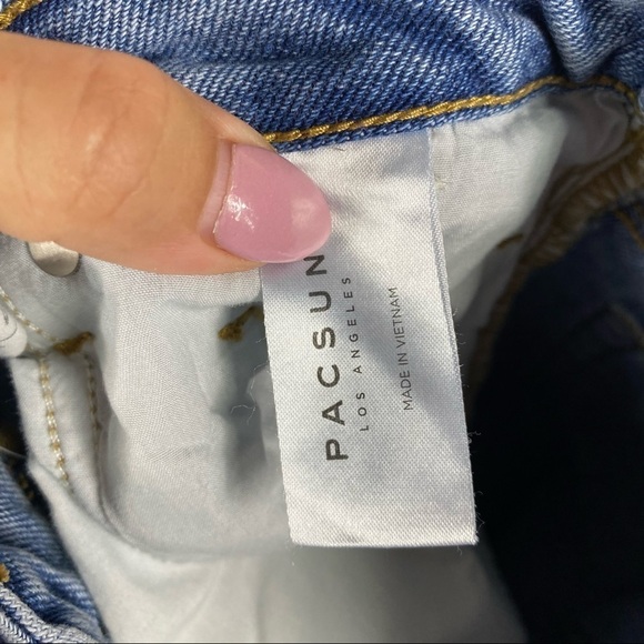 PACSUN 90's Boyfriends ripped distressed jeans Sz 26 - Picture 7 of 7